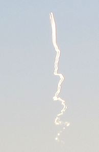 I this section of sky they were all at it.