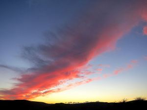 And at the end of the day a brisk 30 minute walk up to the Folly Tower was sometimes rewarded with spectacular sunsets.