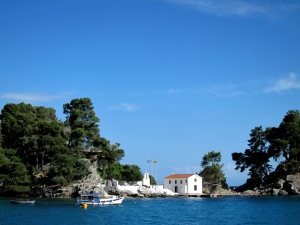 The nest stops were Parga, Paxos and Corfu where between squally thunder showers of early summer the sea was mirror-smooth and Greek-blue.
