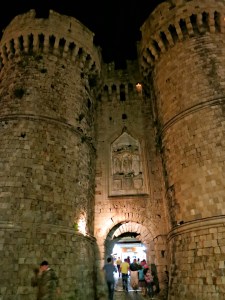 Entrance to the Old Town from the Commercial Harbour