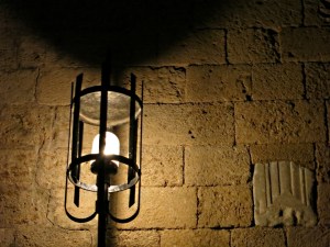 One of many old eschucheons from the crusader era