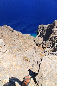 No messing .... 494 metres straight down