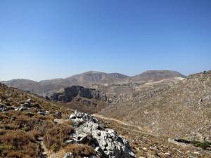 ... and looking back to it as I climb higher