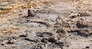 Boiling water leaps into the air