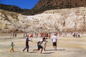 Leaping about on the thin crust of Stephanos