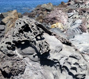 ... another like a weird head or helmet