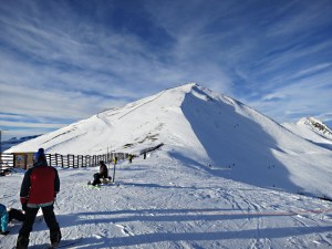 Looking from the Top of the World to The Summit