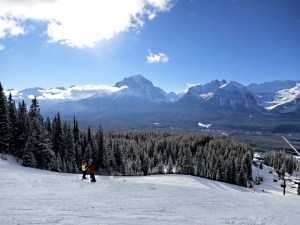The mountains on the other side of the valley were dramatic enough to stop to photograph
