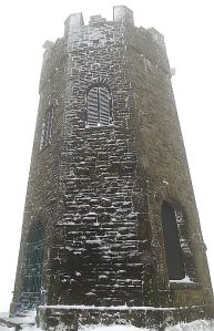 Snow-blasted Folly Tower