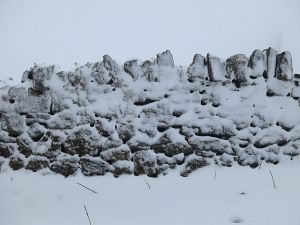 Ridge-top wall