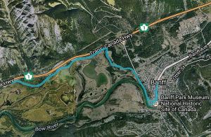 Trail to Vermilion Lakes