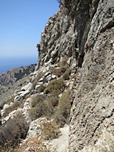 I can't believe I chose to climb this!