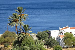 Dropping down towards Nimborio