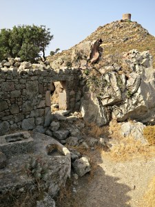 One of the small groups of houses
